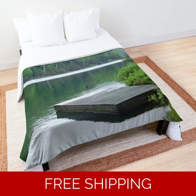 Le Studio Comforter Lake Perry Green